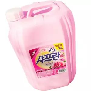 샤프란 섬유 유연제 20L 업소용 대용량 세탁 세제