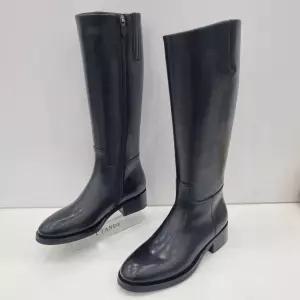 미셸by탠디 여성 4CM 소가죽 클래식 디테일 데일리 롱부츠 NNX25513