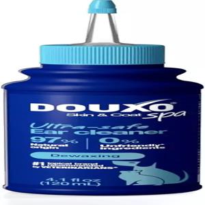 DOUXO 스킨 코트 SPA 개와 고양이를 위한 초안전 듀액싱 이어 4 귀를 청소하고 인 포뮬러