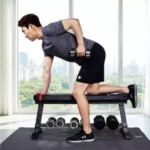 반석스포츠 스케일평벤치 플랫벤치 아령 덤벨 바벨