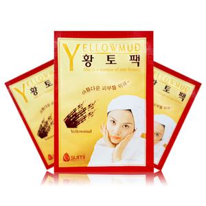 수미 일회용 마사지 팩 황토팩 10ml x 20개 미용 마스크 얼굴 사우나 목욕탕