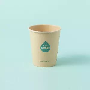 대나무 종이컵 6oz 인쇄 100개