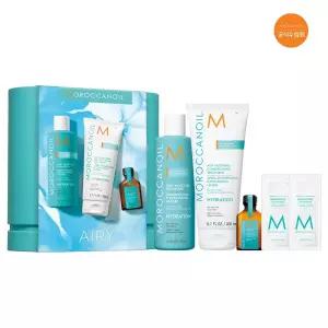[모로칸오일](하남점)[신세계백화점]두피 진정_에어리 샴푸250ml&트리트먼트200ml 세트(증정:오일25ml+...