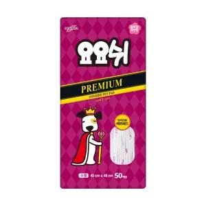 T멤버십 11% / 요요쉬 배변패드 플로럴와인 프리미엄 소형 50매, 1개