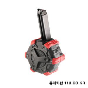350발 대용량 탄창 마루이 WE ARMY KJW HFC 글록 GLOCK 17 18 19 22 23 26 34 45 등 가스건 권총 용 비비탄