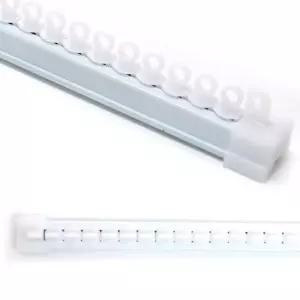 [메종텍스타일]프리미엄 길이조절 저소음 소프트 화이트 커튼레일 18번 (280~540cm)