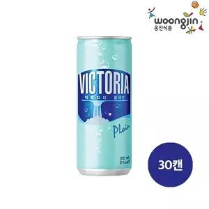 [웅진식품]웅진식품 빅토리아 탄산수 250ml 30캔 플레인