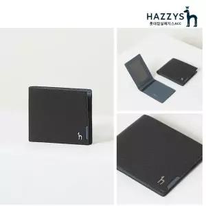 [롯데백화점]헤지스ACC [선물포장]HJWA3E381N2_ 네이비 퍼피로고 배색 포인트 반지갑