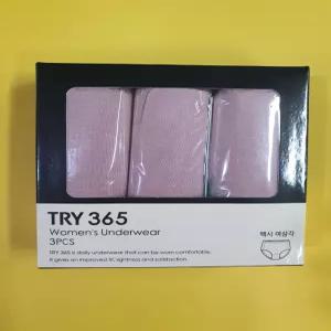 요거다 1세트(3매) / TRY T365  맥시B82 / 베이지 / 모달  MODAL 팬티