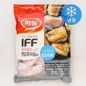 하림 IFF 핑크솔트 한입 닭다리살 정육 (냉동) 800g × 1개