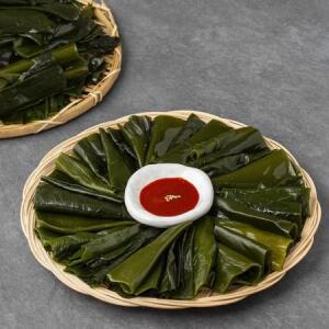 다복수산 완도에서 갓 수확한 쌈용 자숙 다시마 2kg × 1개