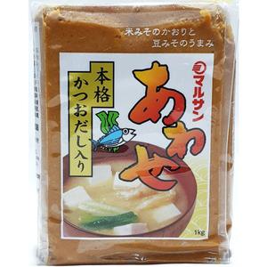 업소 마루산아이 일식된장 식자재 아와세 미소 1kg 일식 된장 일본 아와세미소된장