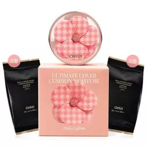 더후 오휘 얼티밋 커버 쿠션 모이스처 플라워 에디션 15g+15gx2ea