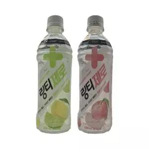 링티제로 복숭아 500ml 12입 + 링티 제로 레몬라임 500ml 12입