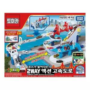 [타카라토미]토미카 월드 2WAY 액션 고속도로