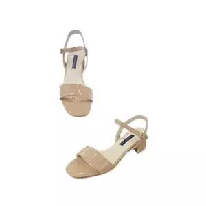 [세라] (2color) 여성 크링크 발목 스트랩 샌들(4cm) A23S402 (P003324231)