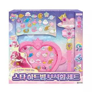 슈팅스타 스타 하트빔 보석함세트 요술봉 스타젬 보석함 빔프로젝터 뮤직별 캐릭터 선물
