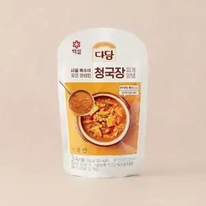 다담 청국장찌개양념 130g