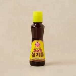 오뚜기 고소한참기름160ml(병)
