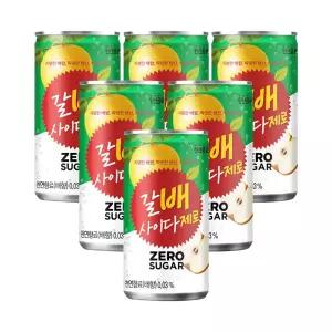 해태 갈아만든 배 사이다 제로 210ml 6입