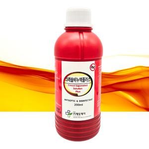 제일케어 크레졸비누액 플러스 200ml 3병 /크레솔비누액/의료용구소독/병실소독/배설물의소독/야생동물퇴치