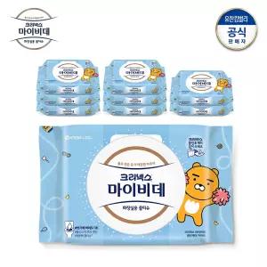마이비데 클린케어 카카오캡 40매x9팩 화장실용 비데 물티슈