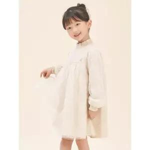 [러블리 빙키 걸즈] 반목 트윙클 샤 원피스 - 아이보리 (BI5871G050)