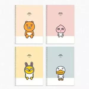 [셀러에이드]카카오프렌즈 스프링 연습장 어피치