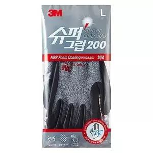 3M)슈퍼그립200장갑(대)