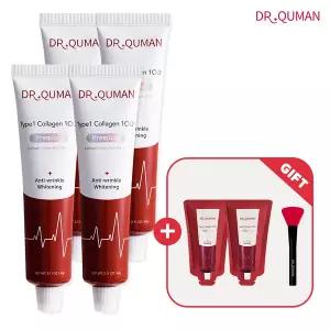 닥터큐먼 콜라겐팩 60g*4+파우치10g*2+스파츌러1)