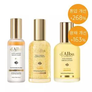 달바 2주 톤업광채 프로그램 SET 미스트 8％+세럼+로션 298167