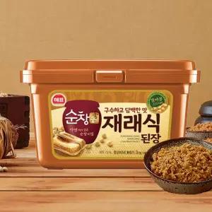 해표 순창궁 재래식된장 3kg 1개