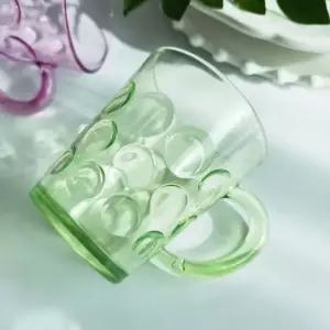 풀라스틱물컵 물방울 손잡이컵 소 250ml 1P 어린이 캠핑 플라스틱컵