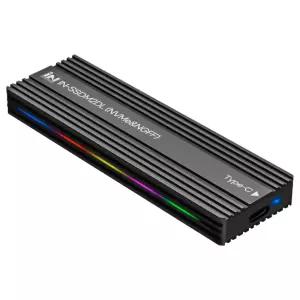 USB3.2 / 20Gbps M.2 NVMe & NGFF 방열 SSD 외장케이스 IN-SSDM2DL [H@lu]