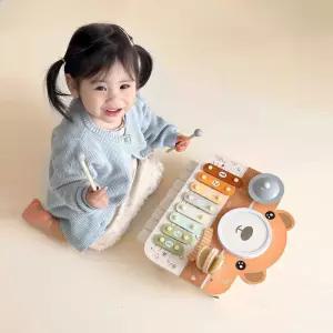 멜로디 실로폰 원목 음악 테이블 유아 교구 선물 여아