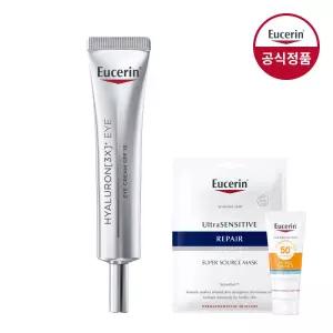 하이알루론3X아이크림 15ml [증]선프로텍트5ml+마스크팩1매