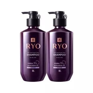 려 자양윤모 샴푸 지성두피용 400ml, 2개