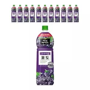 미닛메이드 포도, 1.5L, 12개