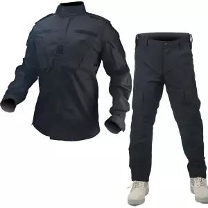 Tactical 밀리터리 카모 BDU 유니폼 세트 남성용 전투 셔츠 및 바지 립스톱 의류 야외 사냥 에어소프트 페