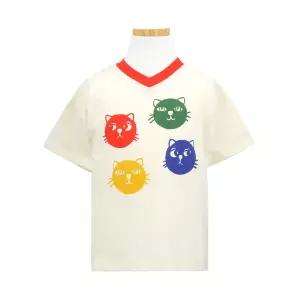 미니로디니 2512012611 (Cool cats sp ss tee) 쿨 고양이 캣 아동 반팔티