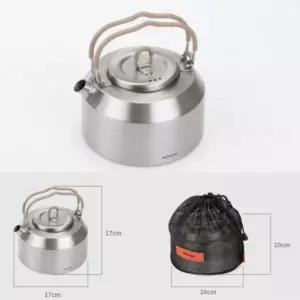 주전자 스테인리스케틀1.2L 무광 캠핑 KEC19PS-01 ko7