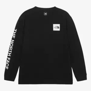 thenorthface NT7TR59A TNF 코어 EX 긴팔 티셔츠 BLACK
