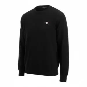 단톤 LAMBS WOOL CREW NECK KNIT PULLOVER DTD0028-LMW-BLACK) 램스울 크루넥 니트)