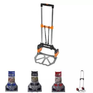 알루미늄 접이식 핸드카트 80kg 1EA/핸드/카트/시장/캐리어/폴딩/손수레/짐수레/쇼핑/구르마/핸드카/접이식