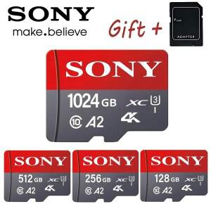 마이크로 메모리 카드 1 테라바이트 512GB 256GB 64GB SD 고속 C10 TF 플래시 전화 링 카메라 Minisd