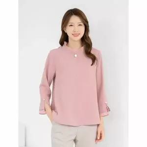 [하프클럽/모슬린]엄마옷 블라우스 차이나 진주 MQG126457 마담 미시 중년여성