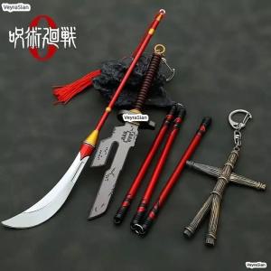 주술회전 주구 미니어쳐 천역모 키링 토우지 노바라 마키
