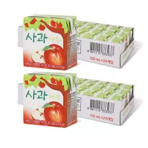 사과나무 150ml  48입(24입+24입)