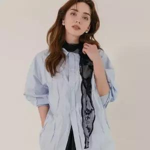 아이비 레이스 롱 스카프 688339