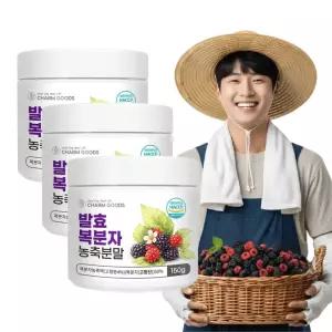고창 복분자 발효 농축 분말 150g 3개